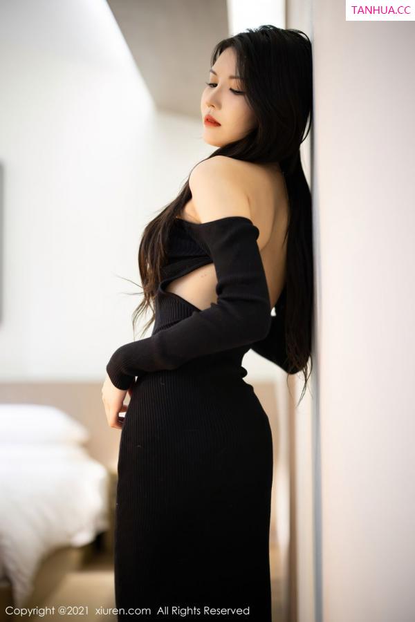 媛媛酱  新人模特媛媛酱 性感典雅的礼裙第2张图片